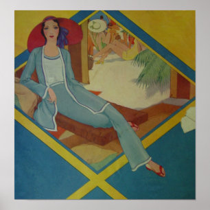 Vintagestil 1931 poster