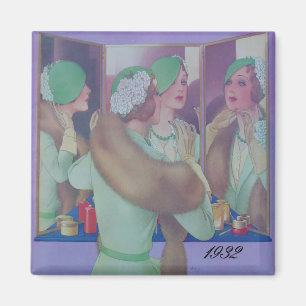 Vintagestil 1932 magnet