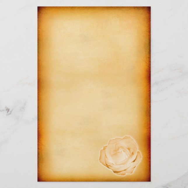 Vintagestil Brevpapper (Framsida)