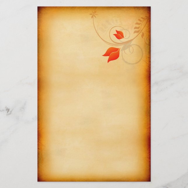Vintagestil Brevpapper (Framsida)