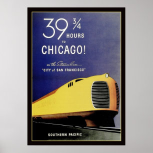 VintageStreamliner rörlig affisch