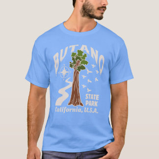 VintageStyle Butano State Park Kalifornien Tan Tex T Shirt