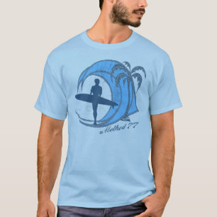Vintagesurfaren vinkar t-shirt