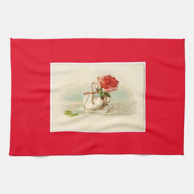 Vintagesvan Kökshandduk (Horisontell)