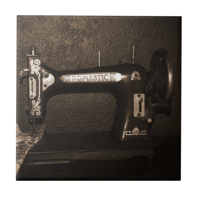 Vintagesymaskin Kakelplatta (Framsidan)