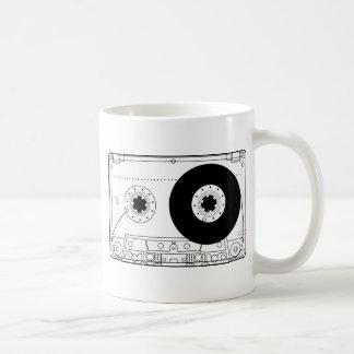 vintaget-skjorta för kassett retro grafisk kassett kaffemugg