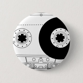 vintaget-skjorta för kassett retro grafisk kassett knapp