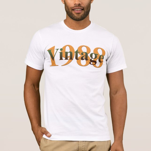 VintageT-tröja 1988 Tee (Framsida)