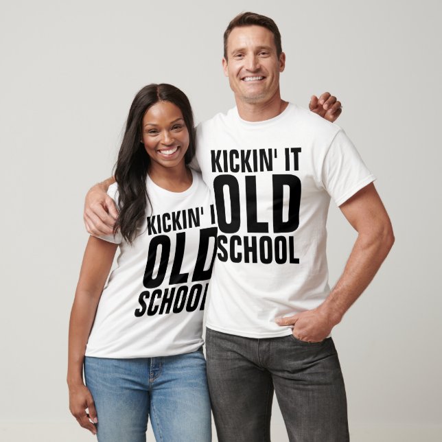 VintageT-tröja, KICKIN DET OLD Tee (Unisex)