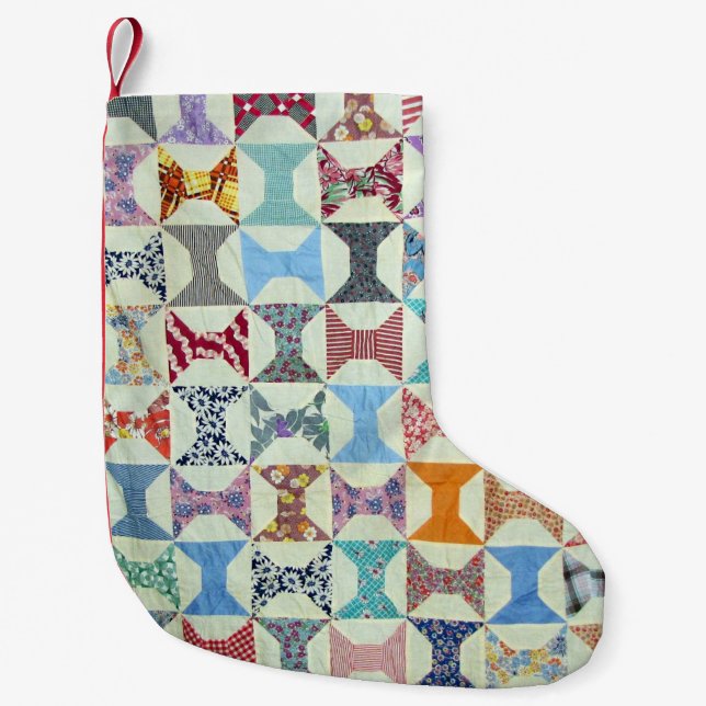 Vintagetäcke Liten Julstrumpa (Framsidan)