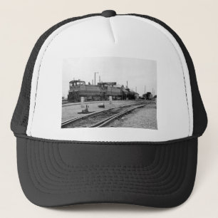 Vintagetågmotor Truckerkeps