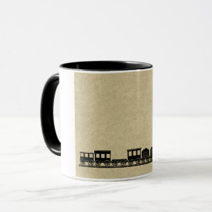 Vintagetågmugg Mugg