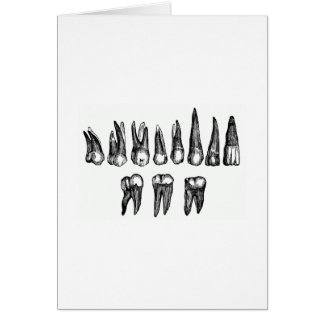 Vintagetänder Hälsningskort