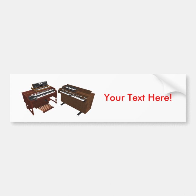 Vintagetangentbord: 3D modellerar: Bildekal (Framsidan)