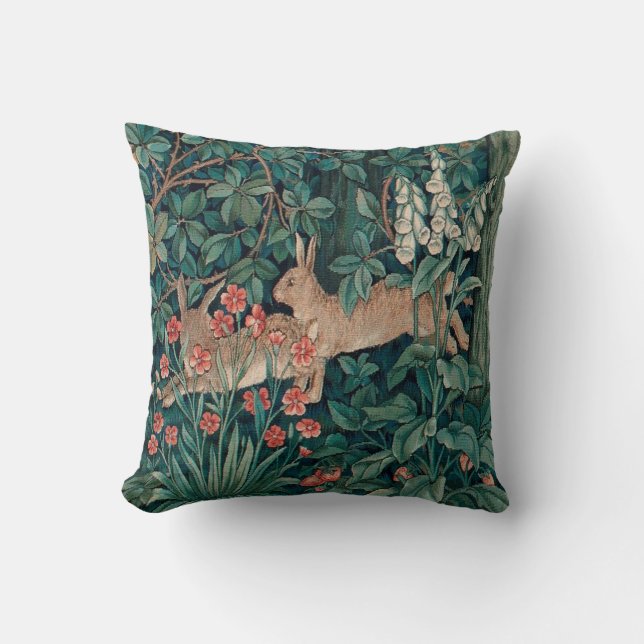 Vintagetapestryen dämpar kudde (Framsida)