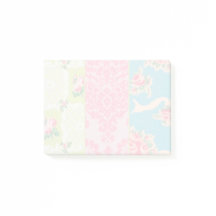 Vintagetapet som posta-det noterar