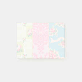 Vintagetapet som posta-det noterar post-it block