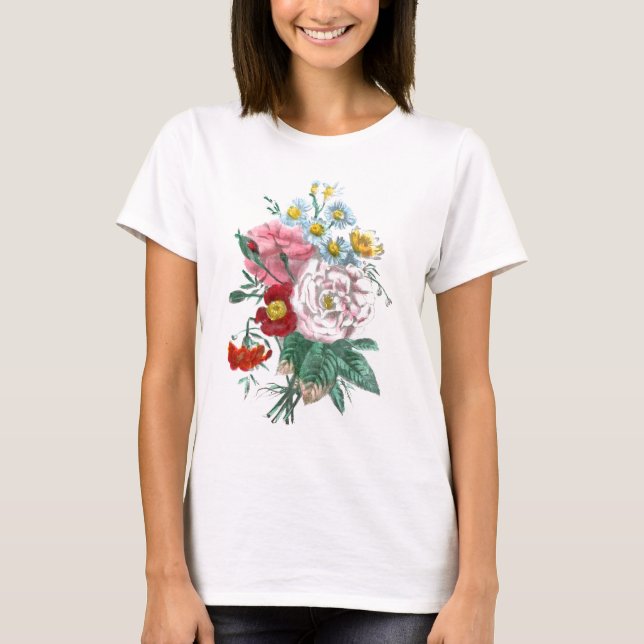 Vintageteckning: Bengal ro T-shirt (Framsida)