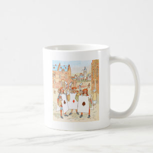 Vintageteckning: Överdängareriddare Kaffemugg