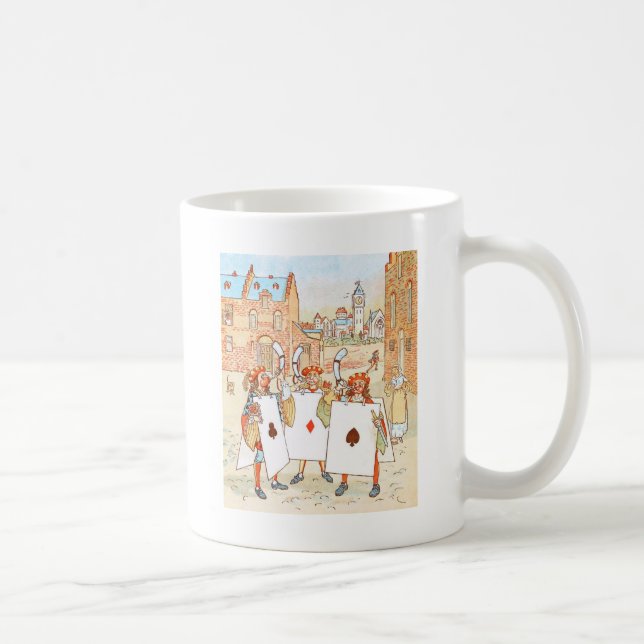 Vintageteckning: Överdängareriddare Kaffemugg (Höger)
