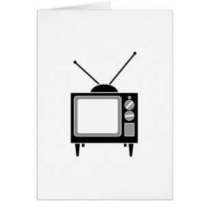 Vintagetelevision Hälsningskort