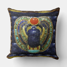 VINTAGEtempelkonster från egyptenPYRAMIDER Kudde