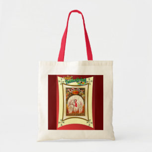 Vintagethanksgivingdesign Tygkasse