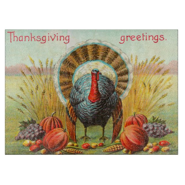 Vintagethanksgivinghälsningar (Framsidan)