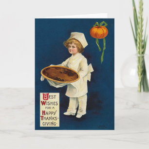 Vintagethanksgivingkort, Ellen Clapsaddle Helgkort