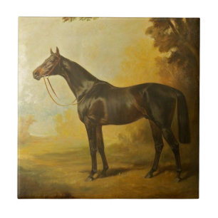 VintageThoroughbredhäst Kakelplatta