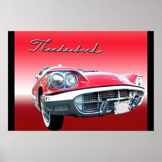 VintageThunderbird Poster (Framsidan)