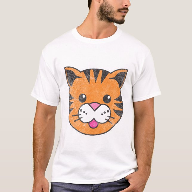 Vintagetiger Tee Shirt (Framsida)