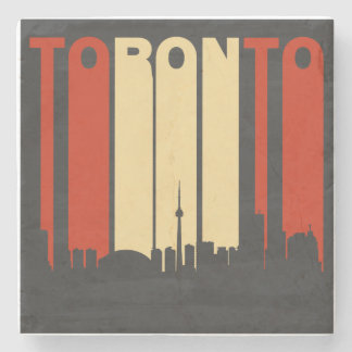 VintageToronto Cityscape Underlägg Sten