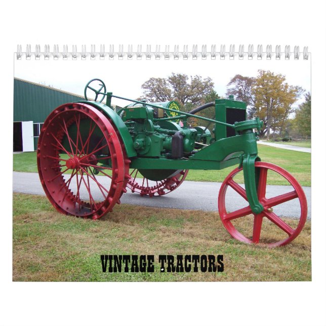VINTAGETRAKTORER KALENDER (Omslag)