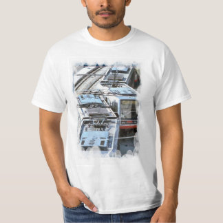 Vintagetransport - Townspårvagnar T-shirt