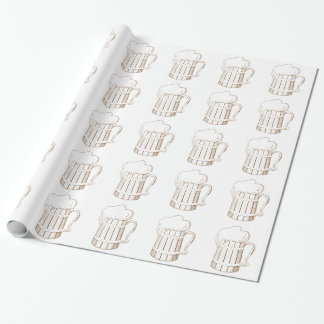 Vintageträölexponeringsglas Presentpapper