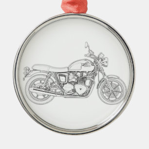 Vintagetriumf Julgransprydnad Metall