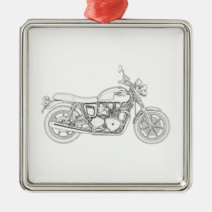 Vintagetriumf Julgransprydnad Metall
