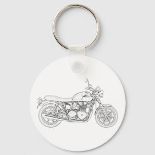 Vintagetriumf Nyckelring