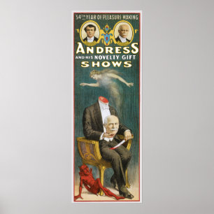 Vintagetrollkarl, Andress affisch