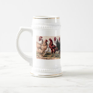 Vintagetupp- och hönalandstein sejdel