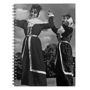 VintageTurkiet Istanbul turkisk dans 1970 Anteckningsbok Med Spiral