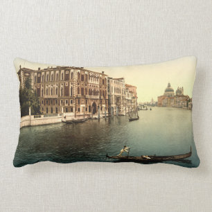 Vintagetusen dollarkanal Venedig II Lumbarkudde