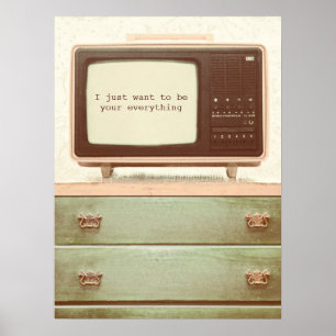 VintageTVstjärna Poster