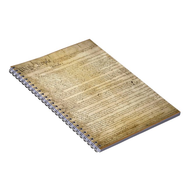 VintageUnited States konstitution Anteckningsbok (Högra Sidan)