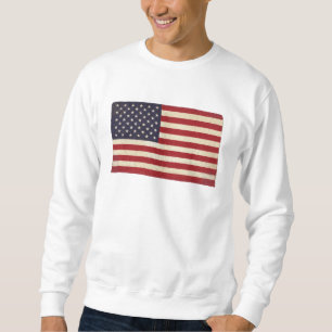 VintageUSA flagga Långärmad Tröja