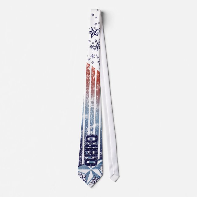 VintageUSA flagga med stjärnan - Ohio Slips (Framsida)