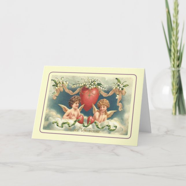 Vintagevalentin Helgkort (Framsida)