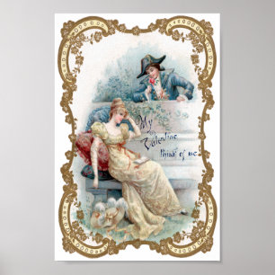 Vintagevalentin Poster