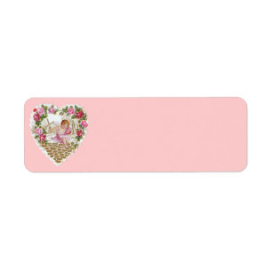 Vintagevalentin Returadress Etikett